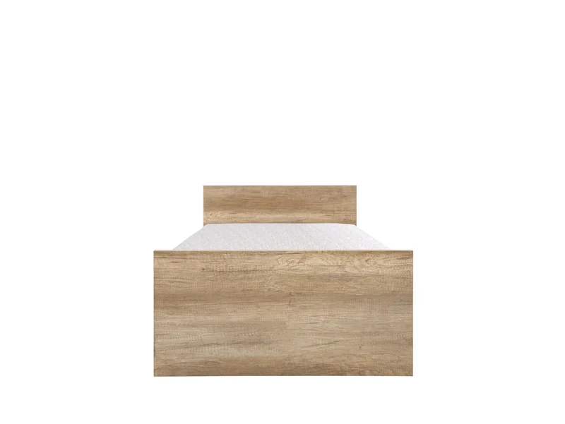 Malcolm Single Bed 90 — Youth Bedroom, Storage & Monument Oak