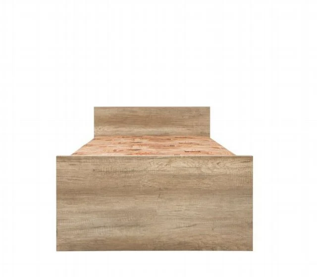 Malcolm Single Bed 90 — Youth Bedroom, Storage & Monument Oak