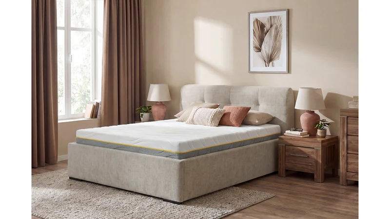 Ceres AV Pocket Spring Mattress 120×200cm — Firm, Aloe Vera Cover & 25-Year Warranty