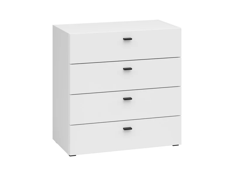 System 64 Chest of Drawers 4 Drawers – White, Soft-Close, Wall-Mount or Floor-Standing, Modular