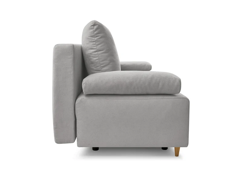 Sun LUX 3-Seater Sofa Bed – Enjoy New 45, Lift Mechanism, Bonnell Springs, Bedding Storage, Wooden Legs