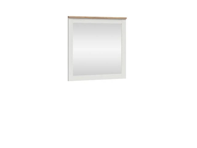 Loksa Wall Mirror | Andersen Pine White & Grandson Oak | Scandinavian | 96×90.5 cm