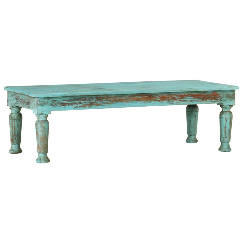 Couchtisch 110x50x34 cm Altholz Massiv