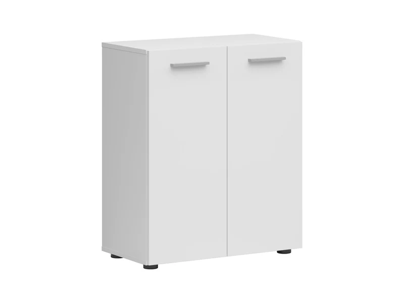 Neno Storage Cabinet 2-Door – White | Compact Multi-Room Storage