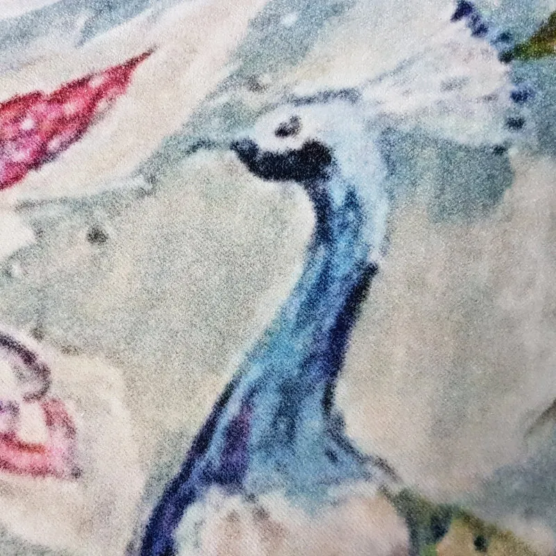 Kissenhülle Velours | PEAFOWL