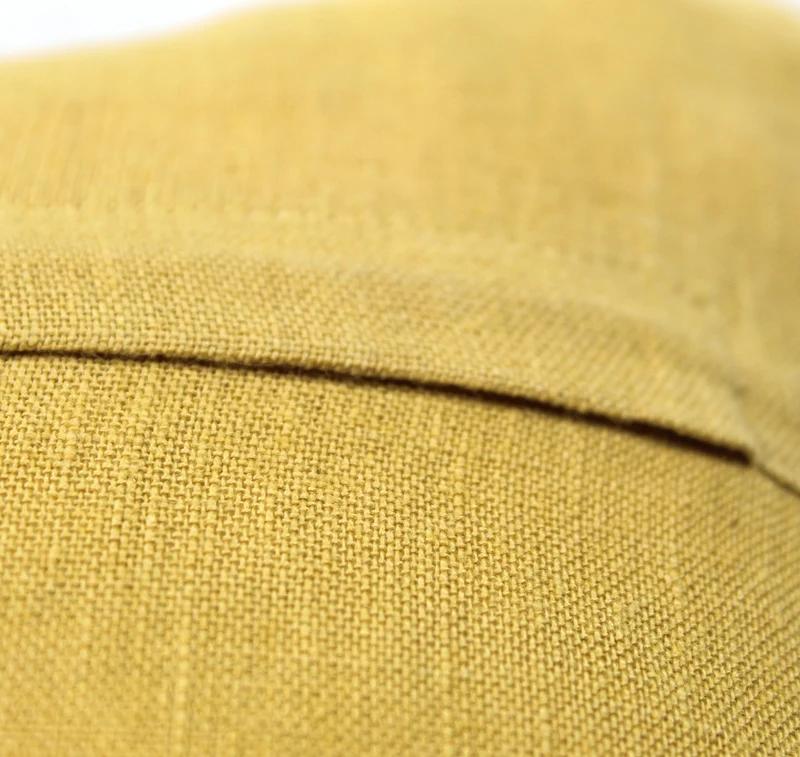 Kissenhülle Linen Senfgelb