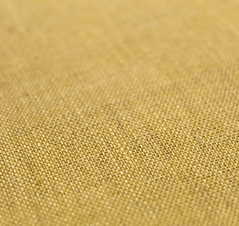 Kissenhülle Linen Senfgelb
