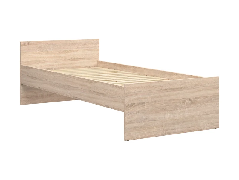 Nepo Plus Single Bed 90×200 cm – Sonoma Oak, Children's & Teen's Bedroom