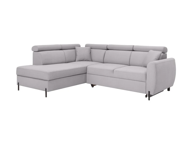 Nolio Corner Sofa Bed | Pull-Out Sleeping Function & Storage | 242x203cm | 132x192cm Sleep