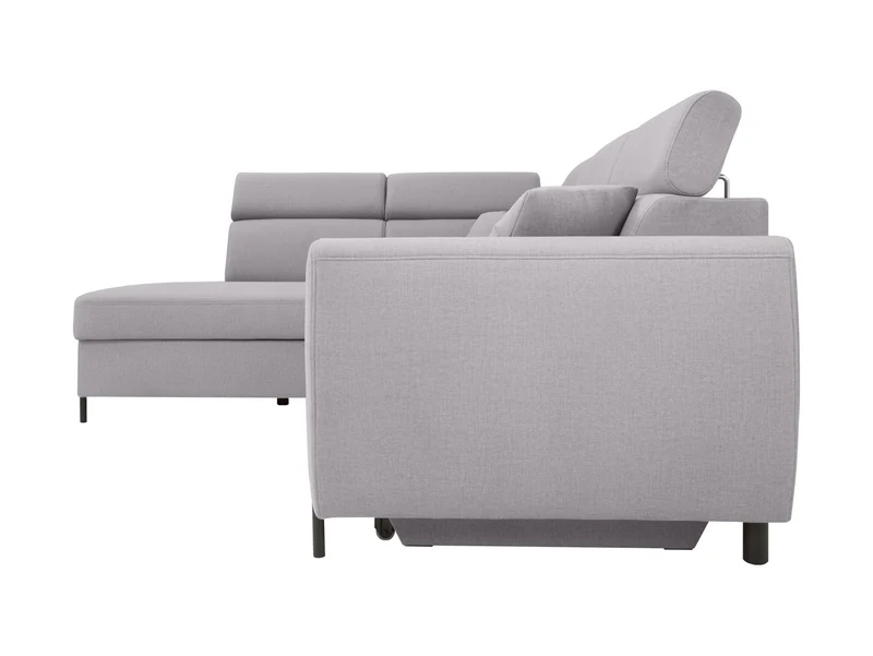 Nolio Corner Sofa Bed | Pull-Out Sleeping Function & Storage | 242x203cm | 132x192cm Sleep