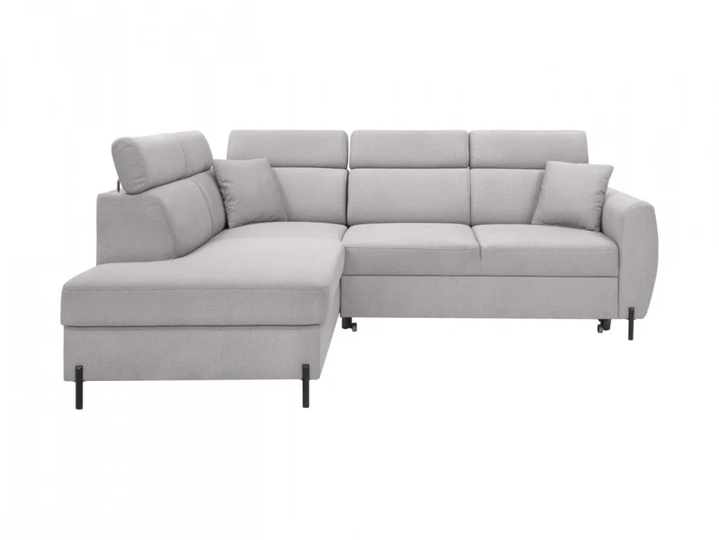 Nolio Corner Sofa Bed | Pull-Out Sleeping Function & Storage | 242x203cm | 132x192cm Sleep