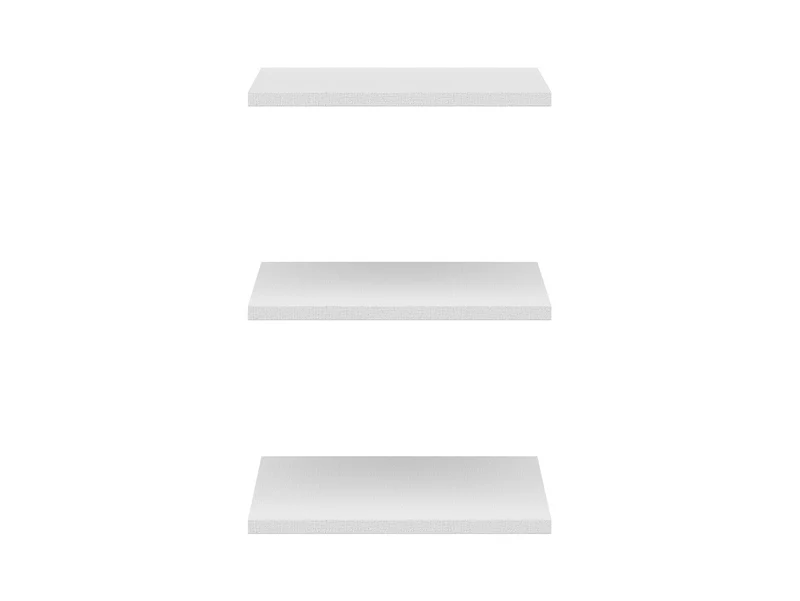 Brando Wardrobe Shelves – Set of 3 | Textile | 43.1×48 cm | Accessory for Brando 2 & Brando 3 Wardrobe