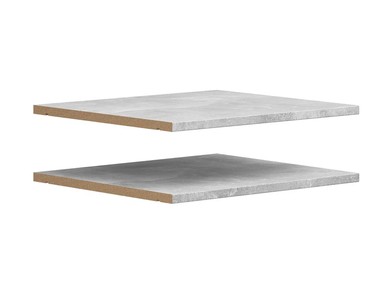 MultiDo Additional Shelves – Set of 2 | Light Atelier | 42×36 cm | Accessory for MultiDo Shelving System