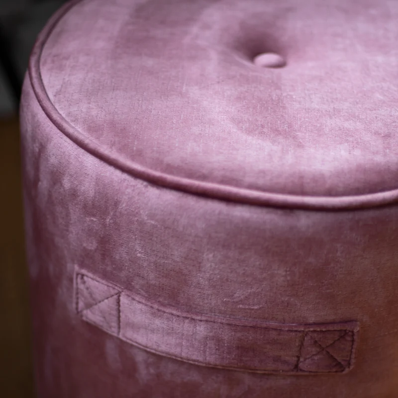 Hocker | Daisy in rosa
