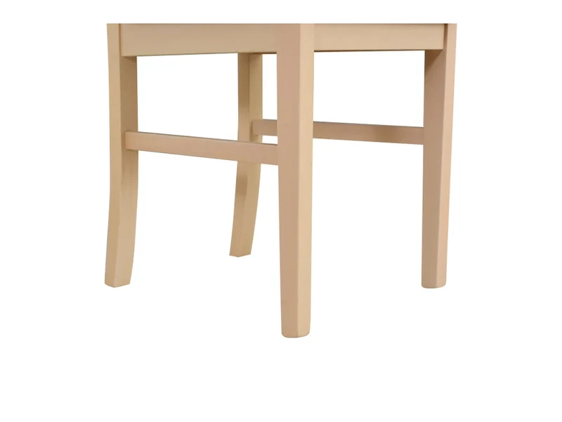 Filo Dining Chair – Scandinavian Style, Sonoma Oak & Light Grey Fabric, Slatted Back