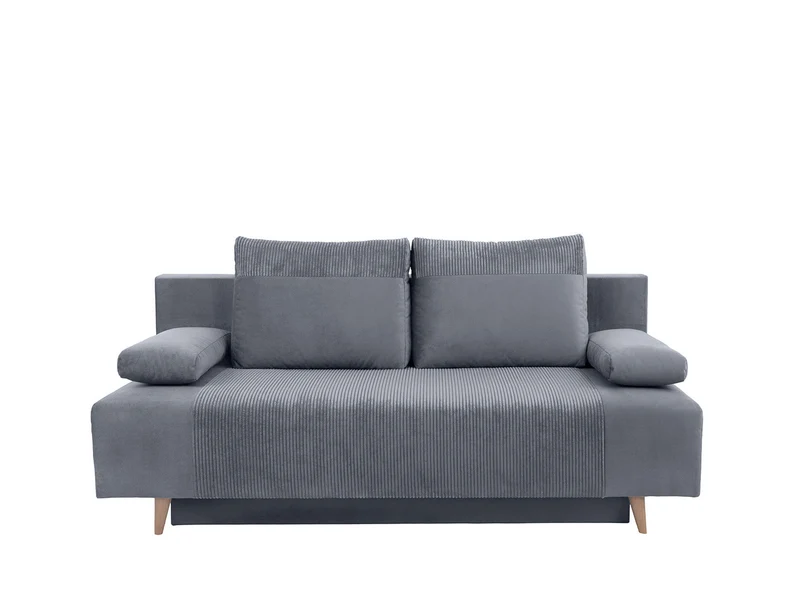 Leon Sofa Bed 191 cm – Bonnell Springs, Assisted Pull-Out, Bedding Storage