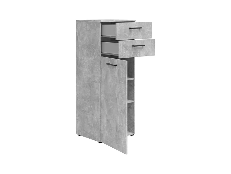 MultiDo Chest of Drawers 45 cm – Light Atelier | 1 Door & 2 Drawers