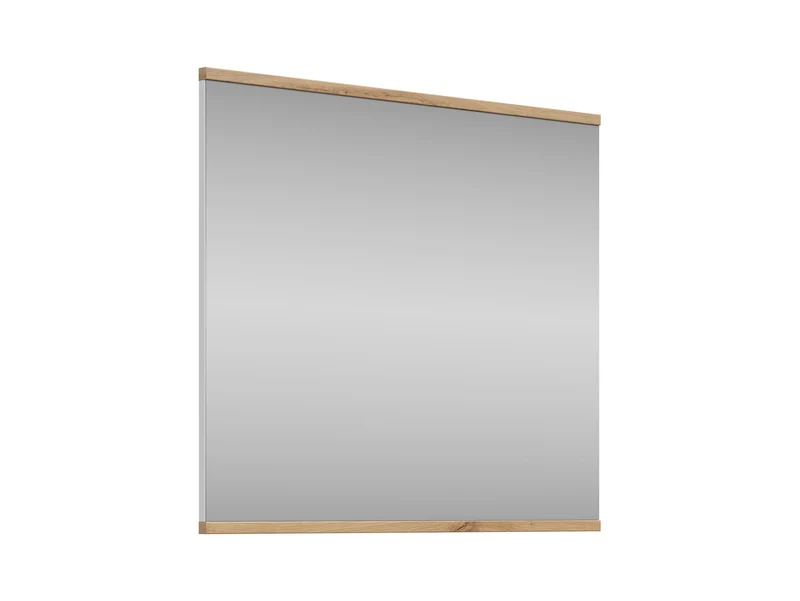 Yamael Wall Mirror – Artisan Oak / White | Hallway Mirror