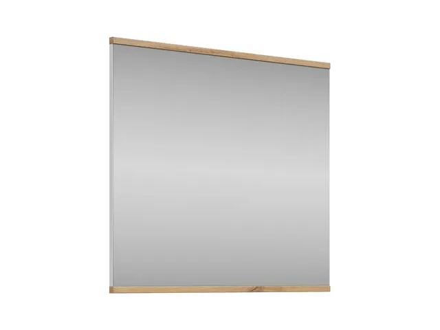 Yamael Wall Mirror – Artisan Oak / White | Hallway Mirror