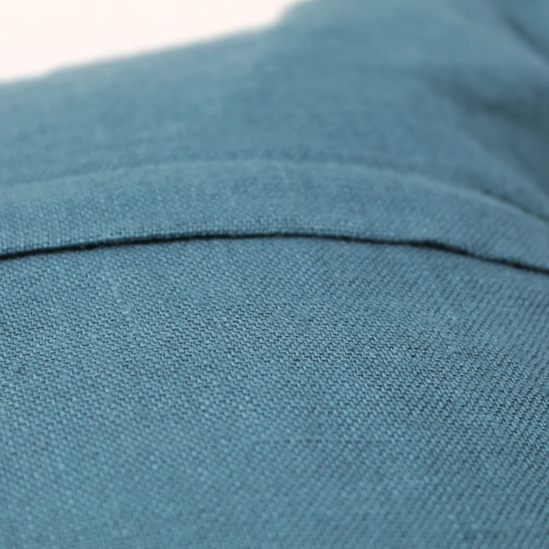 Kissenhülle | Linen in blue
