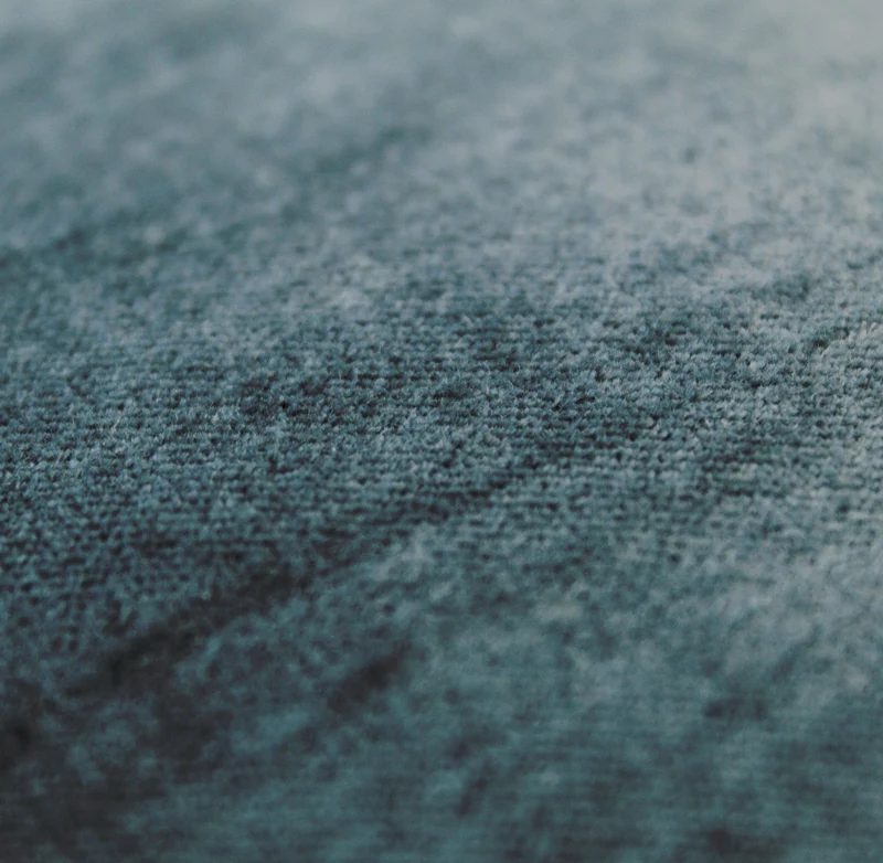 Kissenhülle Velours | steelgrey