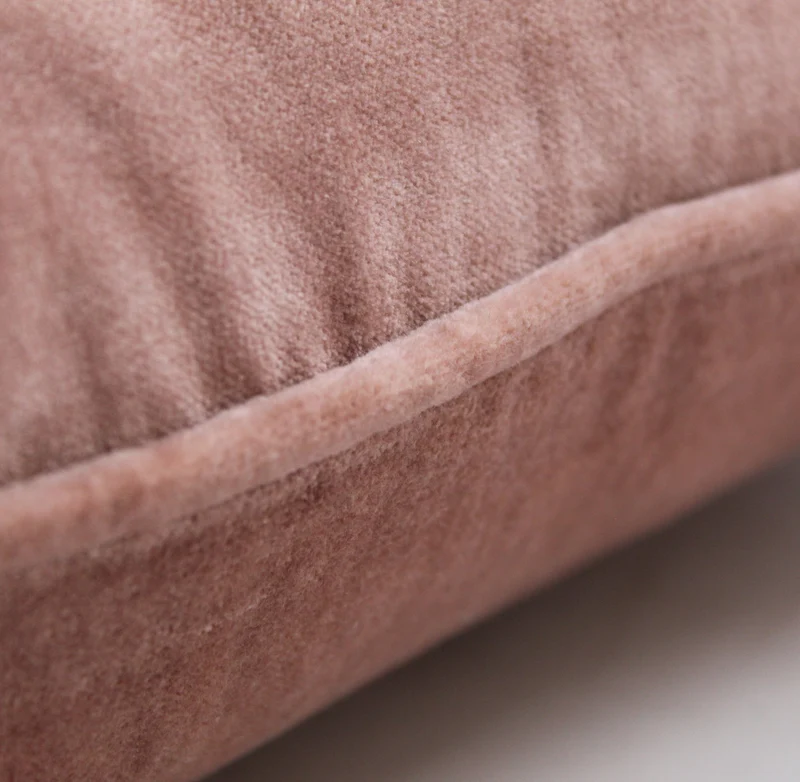 Kissenhülle Velours | pinky