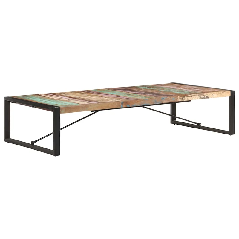 Couchtisch 180x90x40 cm Altholz Massiv