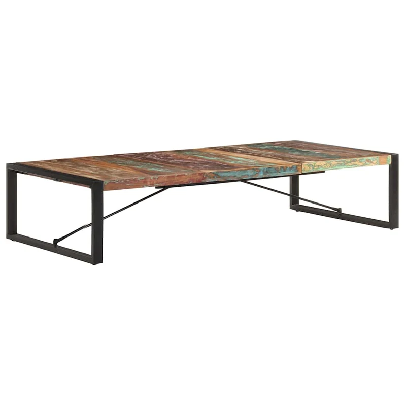 Couchtisch 180x90x40 cm Altholz Massiv