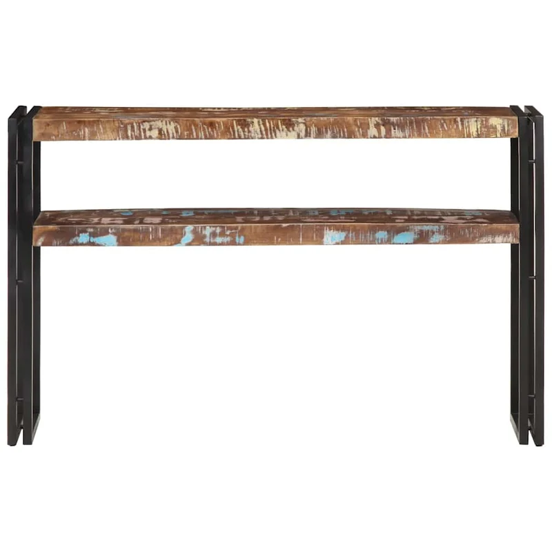 Konsolentisch 120x30x75 cm Altholz Massiv