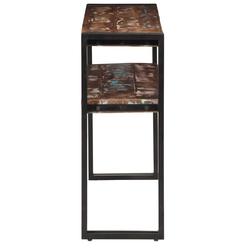 Konsolentisch 120x30x75 cm Altholz Massiv