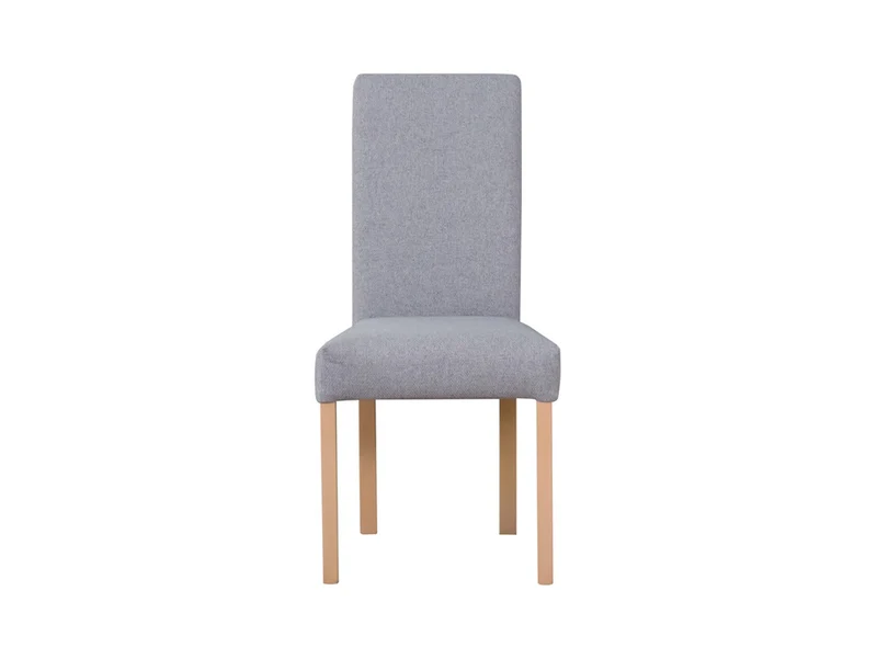 Campel Upholstered Dining Chair – Grey & Sonoma Oak