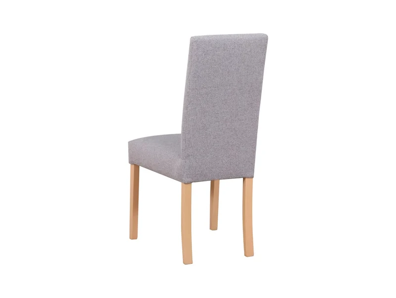 Campel Upholstered Dining Chair – Grey & Sonoma Oak