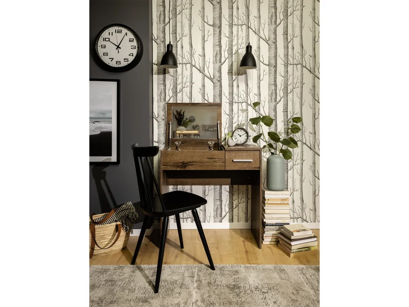 Nepo Plus Dressing Table & Desk 80 cm – Noble Oak