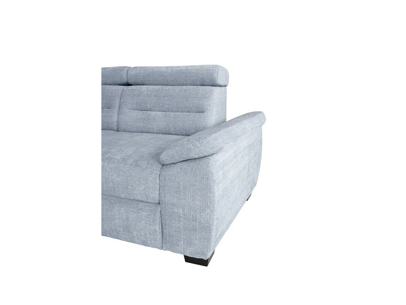 Aguda Corner Sofa Bed | Dolphin Mechanism, 3 Adjustable Headrests & Storage | 269x175cm | 133x210cm Sleep
