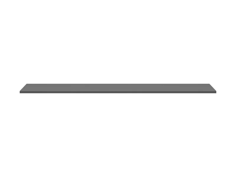 System 64 Modular Top Panel | Graphite | 192x35cm | Scratch-Resistant Laminate | Connects Units