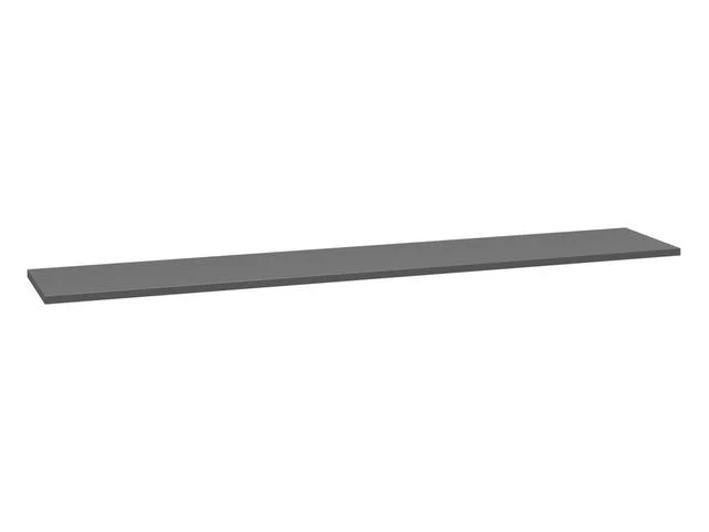 System 64 Modular Top Panel | Graphite | 192x35cm | Scratch-Resistant Laminate | Connects Units