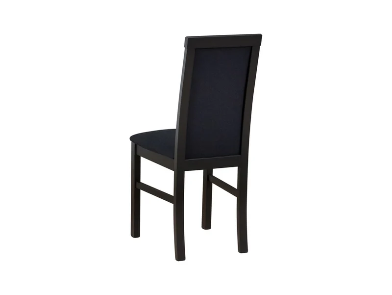 Como Dining Chair – Black Upholstery & Black Frame, Ergonomic, Minimalist Design