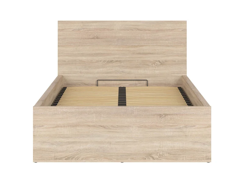 Bed Set 120 Tetrix + Merida Mattress – Single Bed with Storage