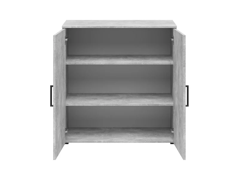 MultiDo Low Cabinet with 2 Doors – Wide Storage Unit | Light Atelier | 80cm