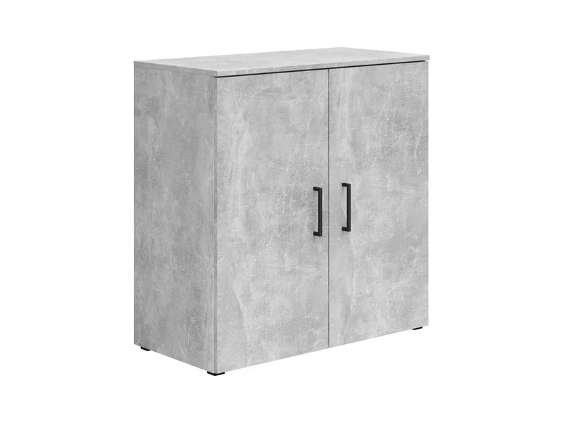 MultiDo Low Cabinet with 2 Doors – Wide Storage Unit | Light Atelier | 80cm