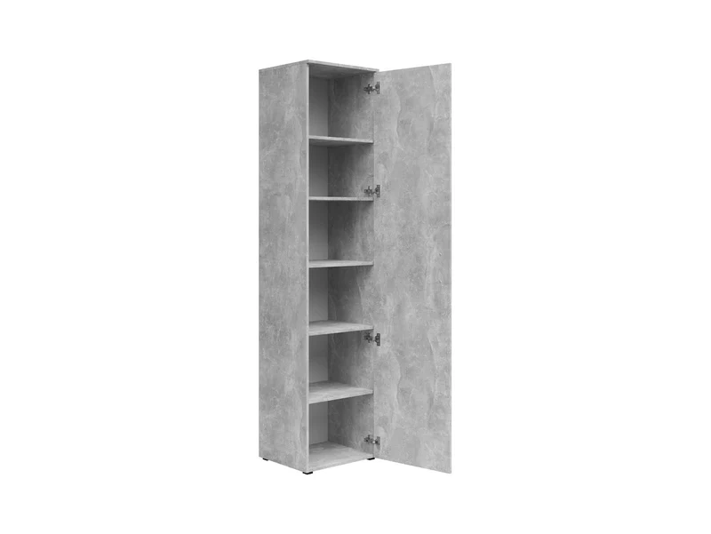 MultiDo Tall Modular Cabinet with Door – 6-Zone Storage Unit | Light Atelier | 50cm