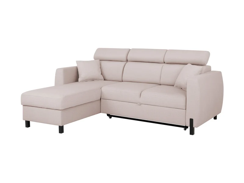 Tulio Corner Sofa Bed with Storage – Reversible Left/Right | Adjustable Headrests