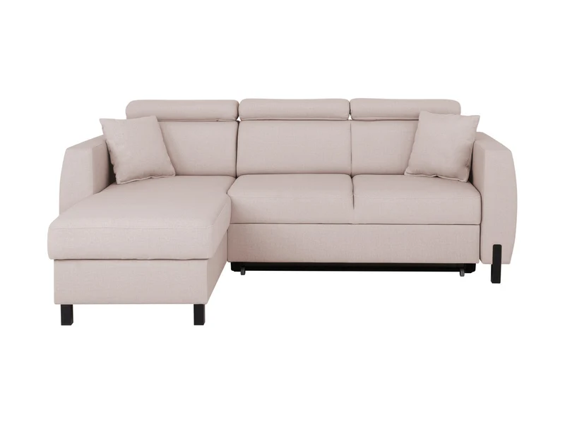 Tulio Corner Sofa Bed with Storage – Reversible Left/Right | Adjustable Headrests