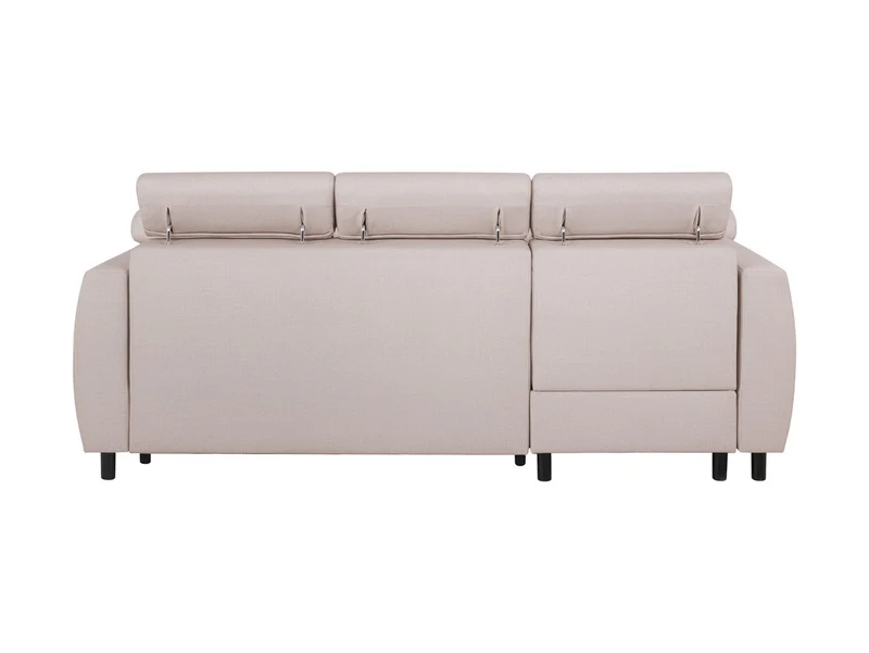 Tulio Corner Sofa Bed with Storage – Reversible Left/Right | Adjustable Headrests