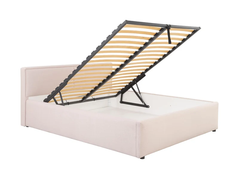 Nedin Upholstered Bed 160×200 – Frame & Mattress Not Included