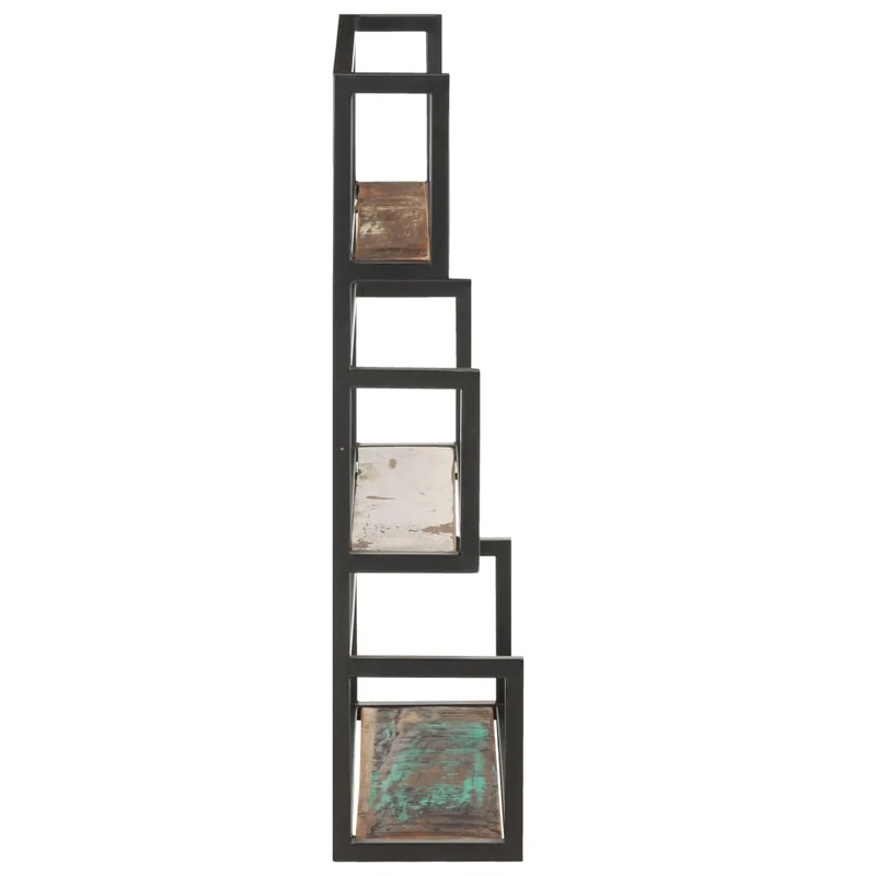 Wandregal 60x20x85 cm Altholz Massiv