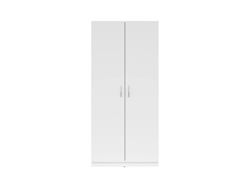 Casao — 2-Door Wardrobe in White