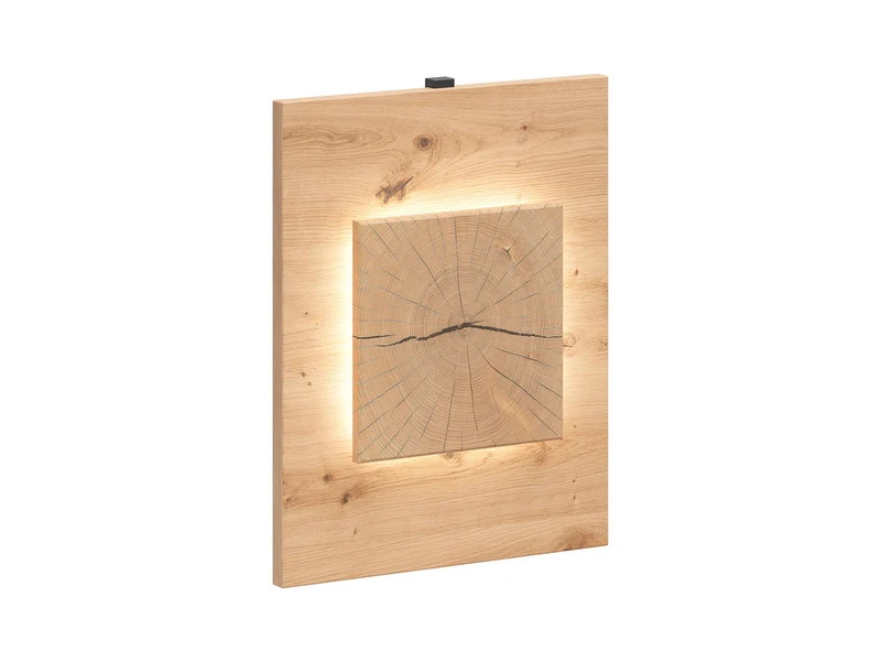 Sindara LED Wall Panel 40×50 cm | Artisan Oak