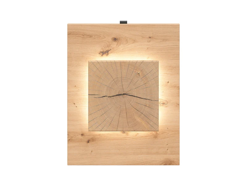 Sindara LED Wall Panel 40×50 cm | Artisan Oak