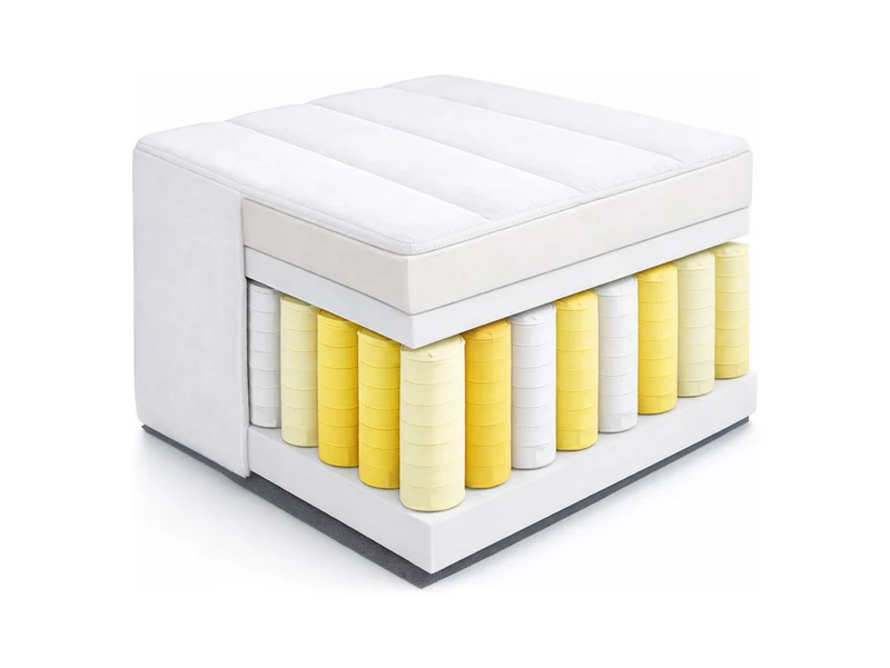 Simplo Pocket Spring Mattress 140x200 cm – 7 Zones, Medium H2, Micro Cover